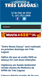 Mobile Screenshot of correiodetreslagoas.com.br